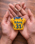 GameDay Charms - Chennai Super Kings Crochet Jersey Keychain