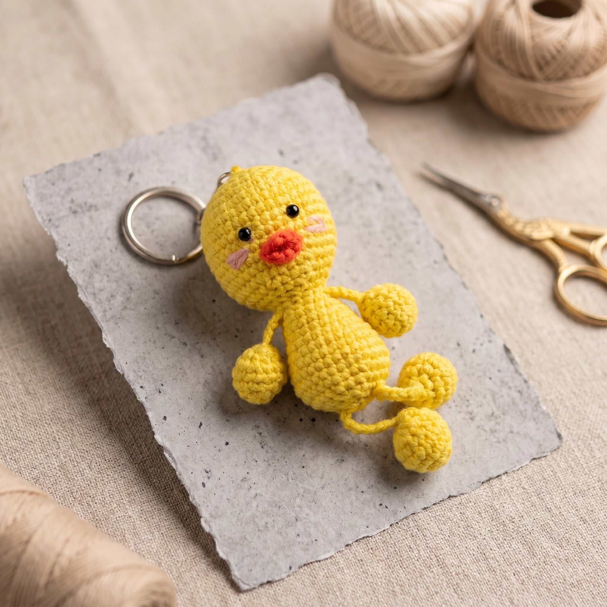 Snuggle Souls - Amigurumi Character Toys - Duckling