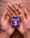 GameDay Charms - Kolkata Knight Riders Crochet Jersey Keychain