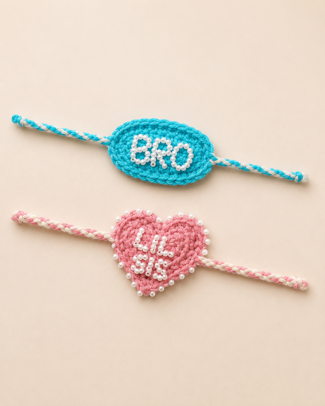 Handmade Crochet Rakhi – Soft, Reusable & Eco-Friendly