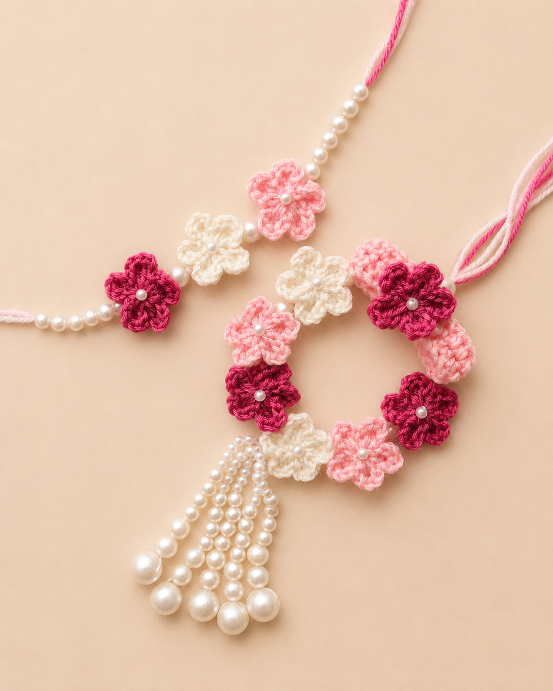 Handmade Crochet Rakhi – Soft, Reusable & Eco-Friendly