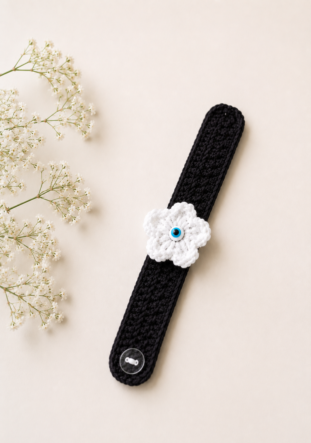 Handmade Crochet Flower Rakhi
