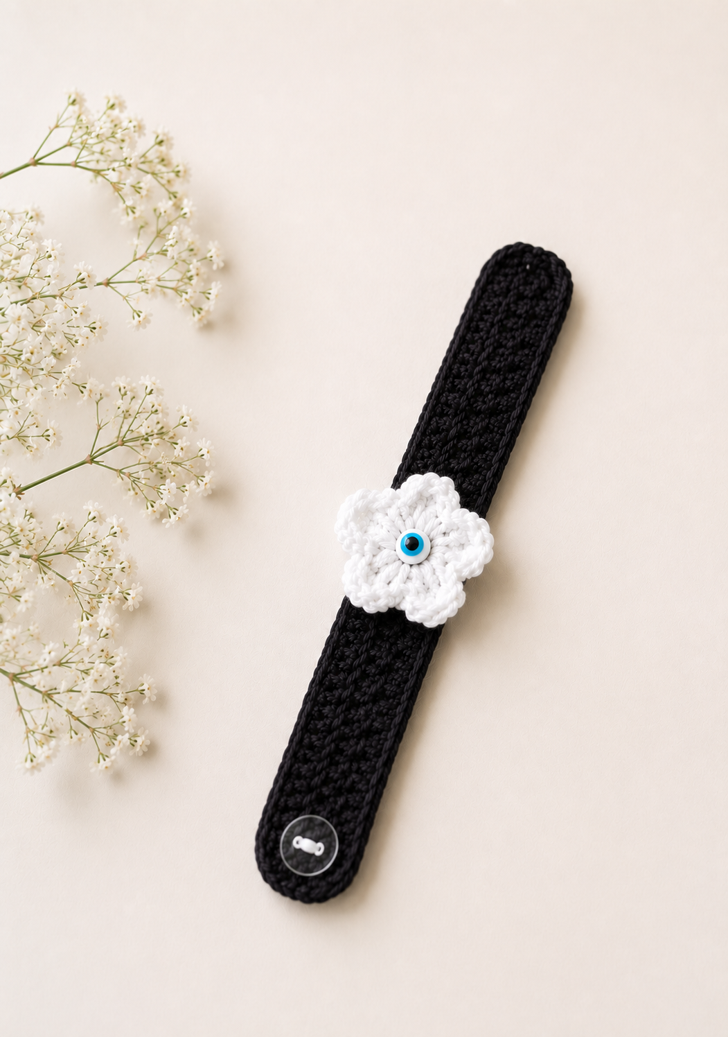 Handmade Crochet Flower Rakhi