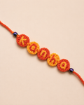 Handmade Crochet Rakhi – Soft, Reusable & Eco-Friendly
